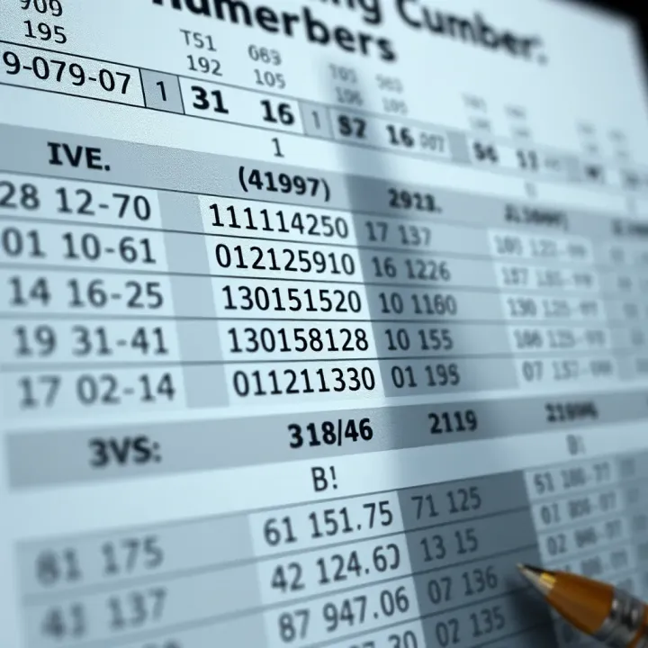 Chart illustrating binary digits alongside their decimal equivalents for easy reference