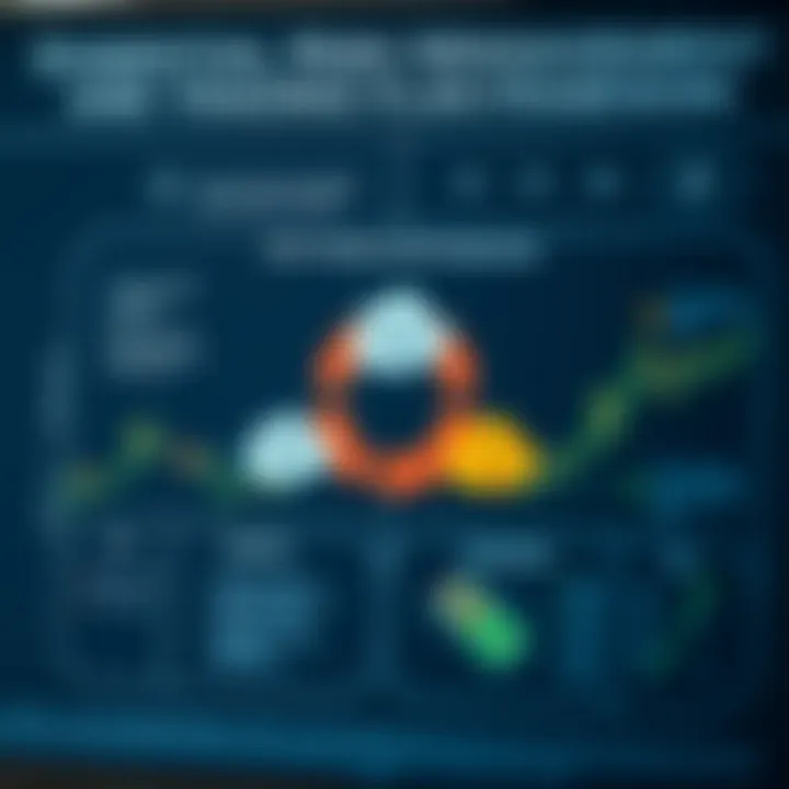 Diagram illustrating risk management strategies and trading plan components