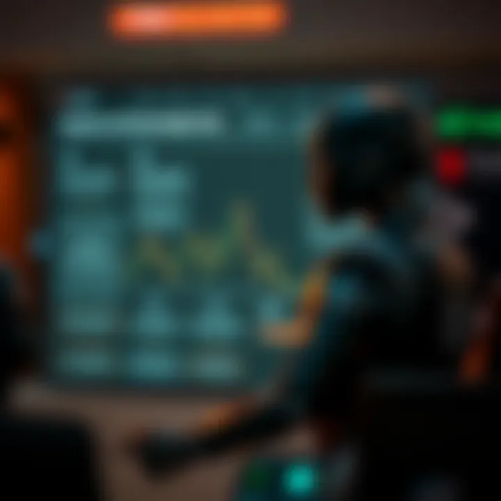 Diagram illustrating the operational flow of a binary option robot in trading