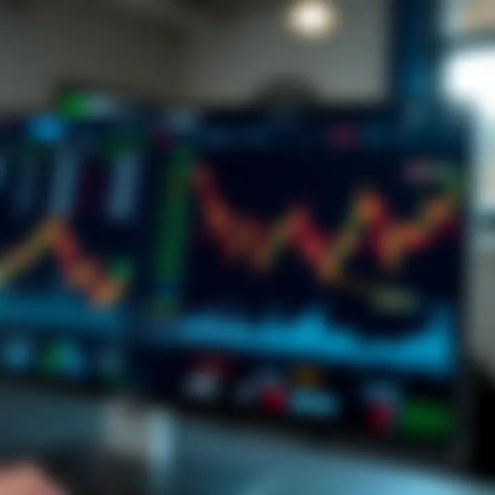 A digital dashboard displaying various cryptocurrency prices and trading options on a secure platform