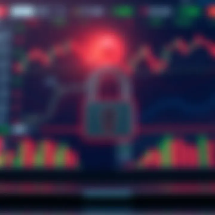 Secure online trading platform with lock symbol emphasizing safety and trust for Nigerian investors