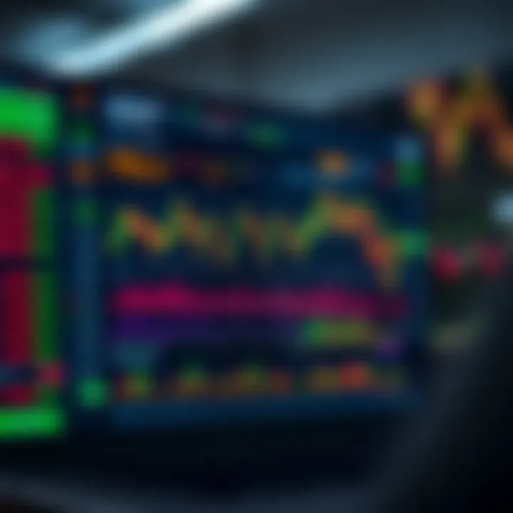 User-friendly interface of a leading trading app displaying real-time stock charts and analytics