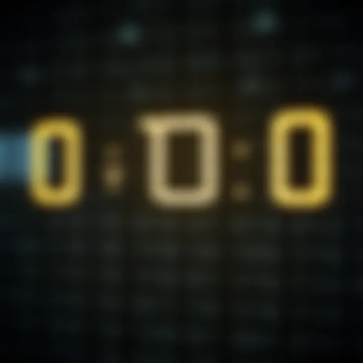 Diagram showing the addition of two binary digits with carryover