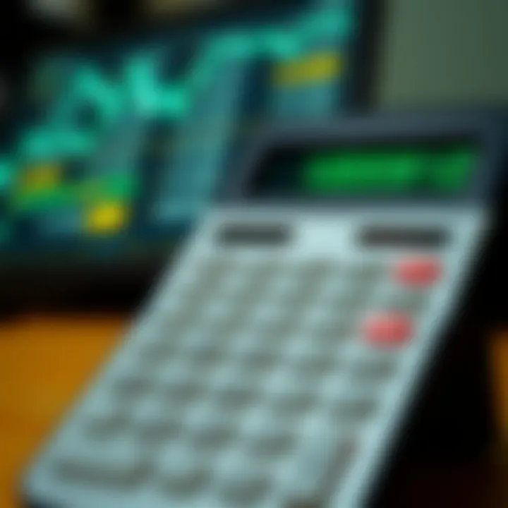 Diagram showing the basic operation of a binary calculator displaying binary digits
