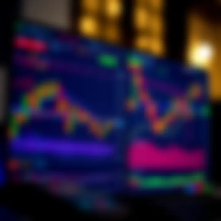 User interface of a forex trading platform showing currency pairs and charts