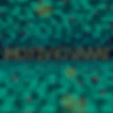 Abstract digital code forming a motivational message in binary style