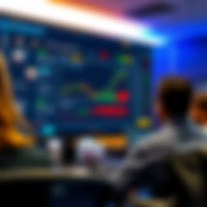 Online forum interface showing active discussions on binary options trading strategies