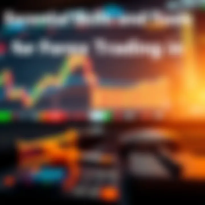 Illustration of key skills and tools used in forex trading