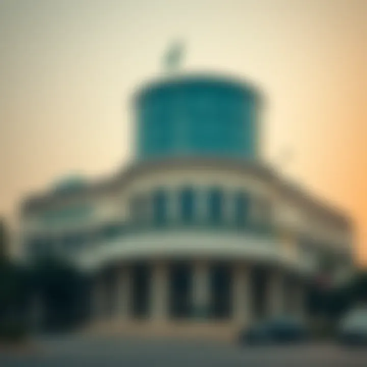 Central Bank of Nigeria building representing regulatory authority for forex trading