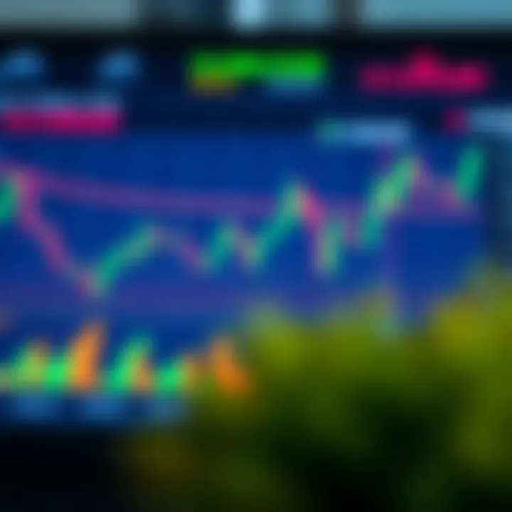 Currency Market Trends for Nigerian Forex Traders Chart displaying currency pair fluctuations on a digital trading platform with Nigerian Naira symbol