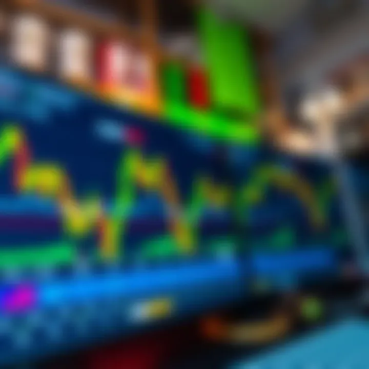 Essential Tools and Platforms for Forex Trading in Nigeria Digital interface displaying forex trading charts and currency exchange rates