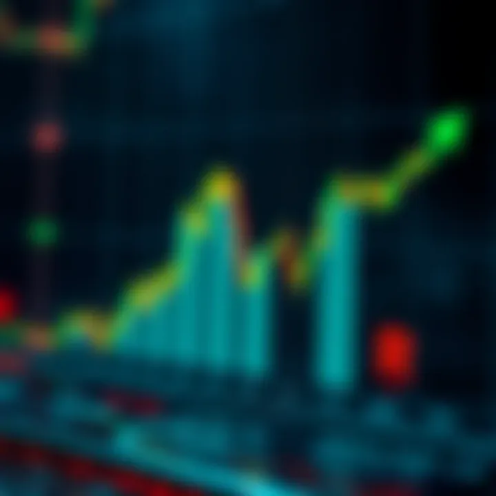 Developing Strategies and Managing Risks in Forex Trading Graph of currency fluctuations with risk management symbols and strategy icons