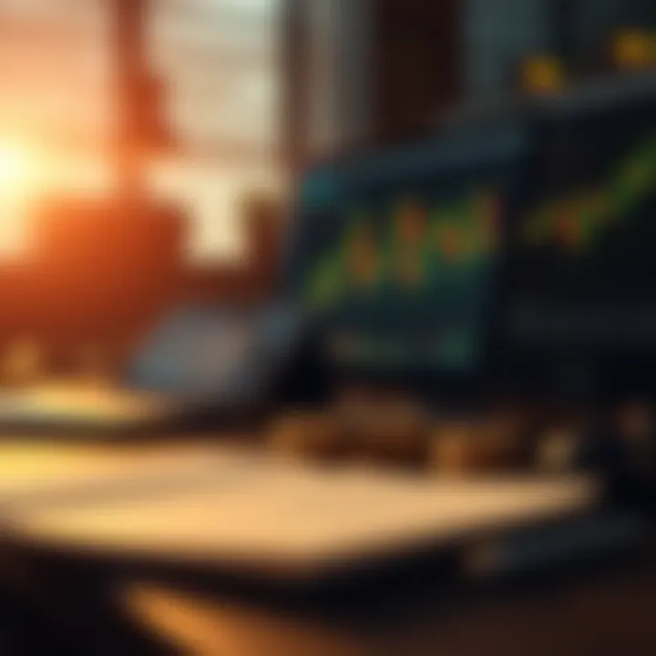 Graphical representation of forex trading strategies and risk management tools