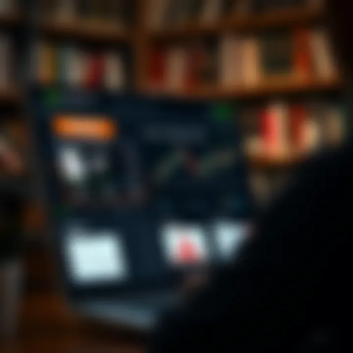 Screenshot of a digital library interface displaying free PDF resources on trading chart patterns for investors