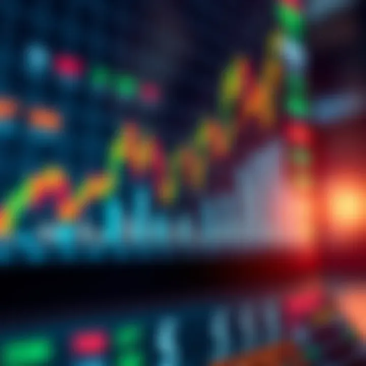 Forex trading chart showing upward trend with Nigerian Naira currency symbols