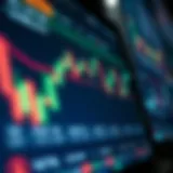 Digital screen displaying forex trading charts and currency pairs with Nigerian naira symbol