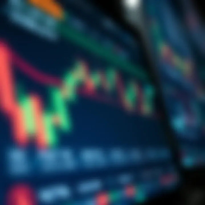 Selecting the Ideal Forex Trading Platform in Nigeria Digital screen displaying forex trading charts and currency pairs with Nigerian naira symbol
