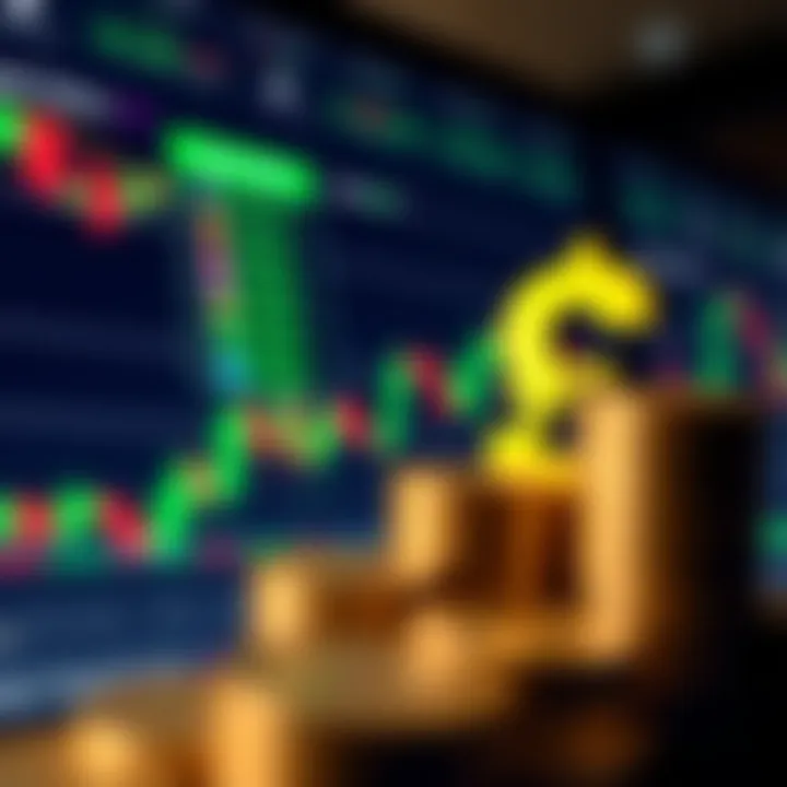 Illustration of a trading platform interface with Nigerian currency symbols