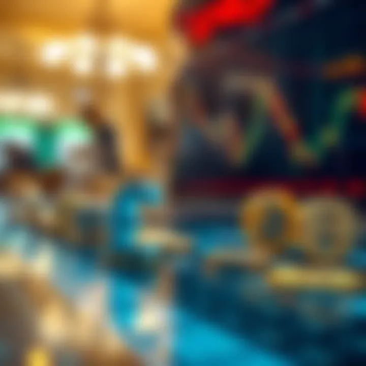 Currency exchange symbols highlighting Shariah-compliant forex practices