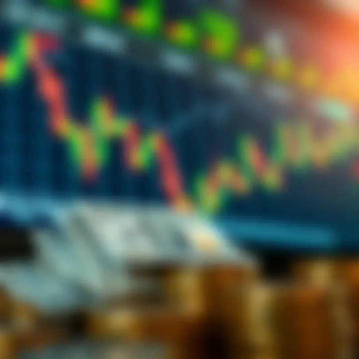 Currency pairs and digital graphs symbolizing forex market activity in Nigeria