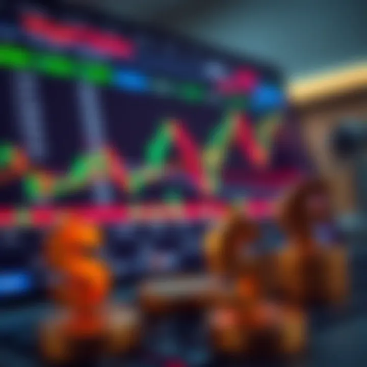 Illustration showing secure online trading platform interface with Nigerian Naira currency symbols