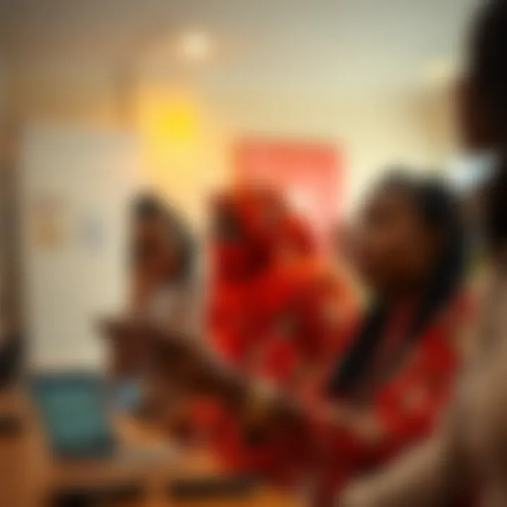 Community engagement on Instagram featuring discussions and networking among forex traders