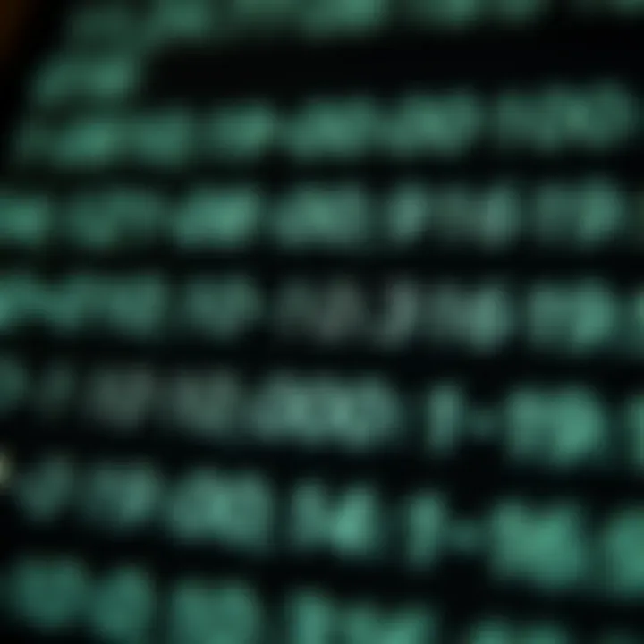 Visual Representation of Binary to Decimal Conversion Graphic showing binary digits transforming into decimal numbers