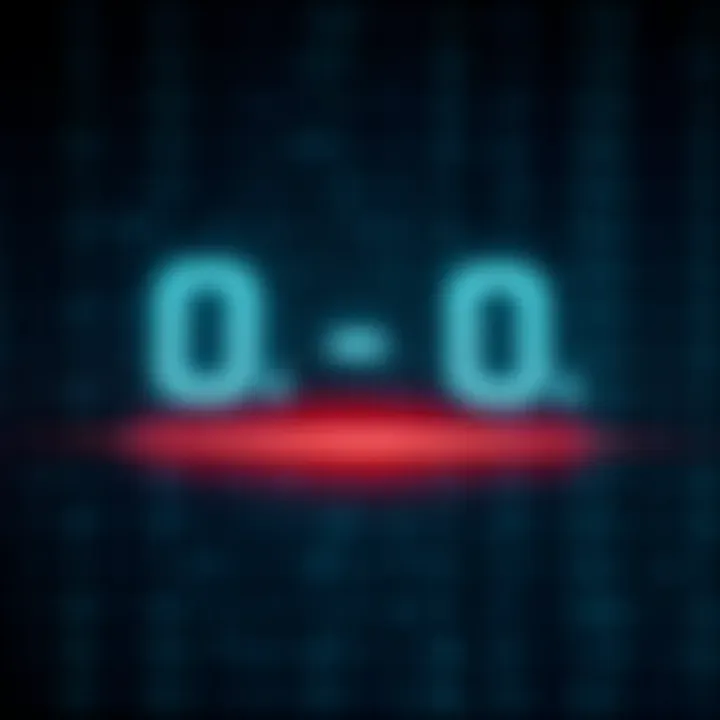 Visual representation of binary addition demonstrating the addition of binary digits resulting in carry over