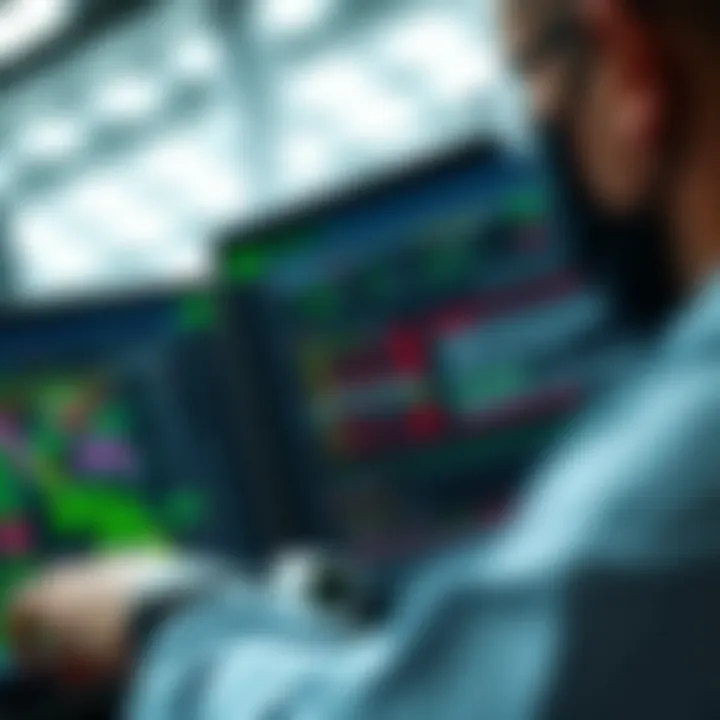 Visual representation of malware inspection using binary analyzer tools revealing suspicious data patterns