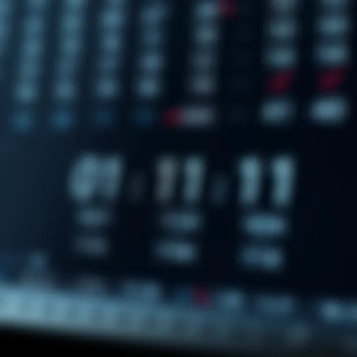 Diagram illustrating binary division with binary numbers and division markers