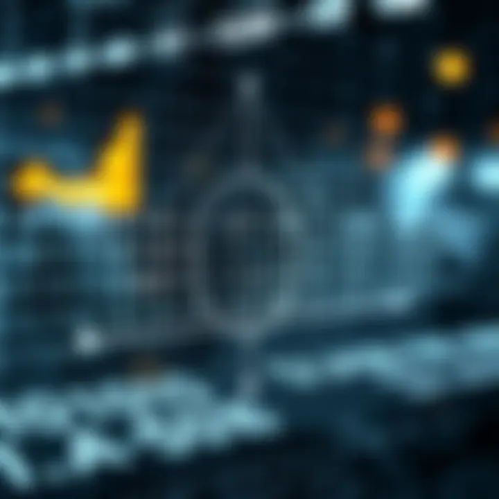 Diagram illustrating the binary number system with zeros and ones interconnected