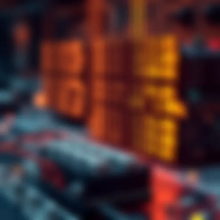 Visual representation of binary logic gates and their function in digital circuits