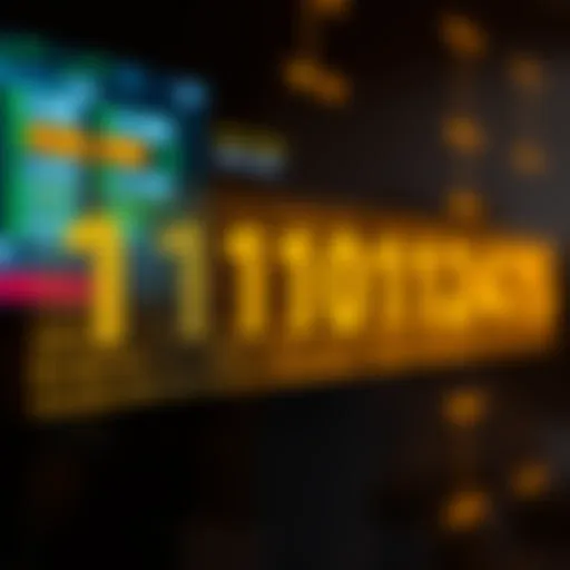 Binary Counting System Visualization Diagram illustrating the binary counting system from zero to fifteen using bits