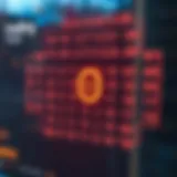 Diagram illustrating the binary number system with place values and digits 0 and 1