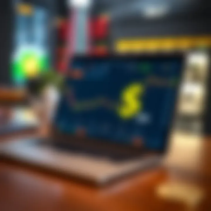 Secure crypto trading interface on a laptop with Nigerian naira symbol and transaction data