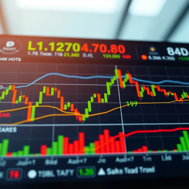 Chart displaying forex trading strategies with Nigerian market data