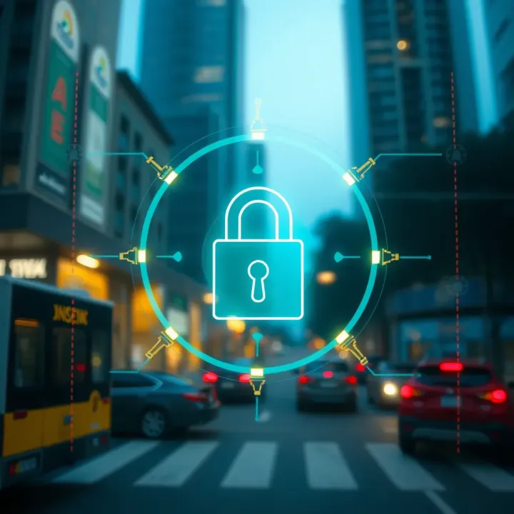 Secure digital lock symbol representing safety and protection in crypto trading applications