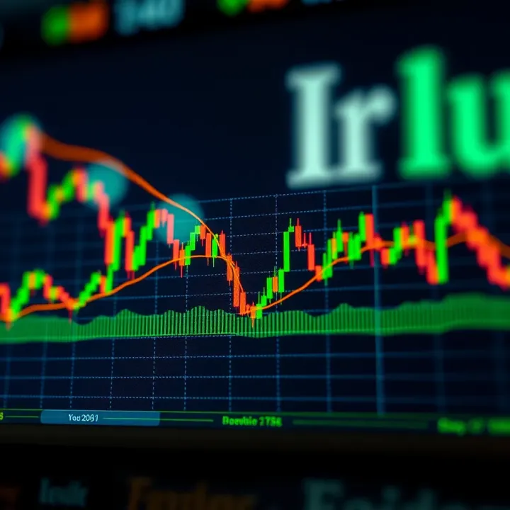 Graph illustrating moving averages and oscillators used in forex trading strategies