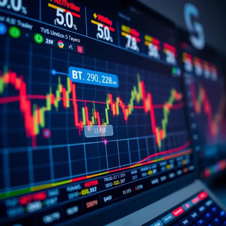 Graphical user interface of a forex trading platform showing currency pairs and real-time market data