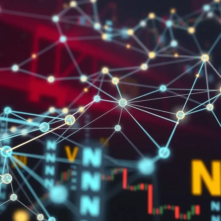 Network connections symbolizing growth and collaboration in online trading communities