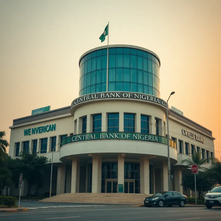 Central Bank of Nigeria building representing regulatory authority for forex trading
