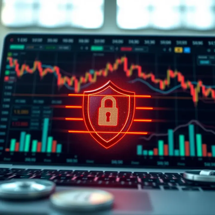 Illustration representing secure online transactions with digital shield and Nigerian currency symbols