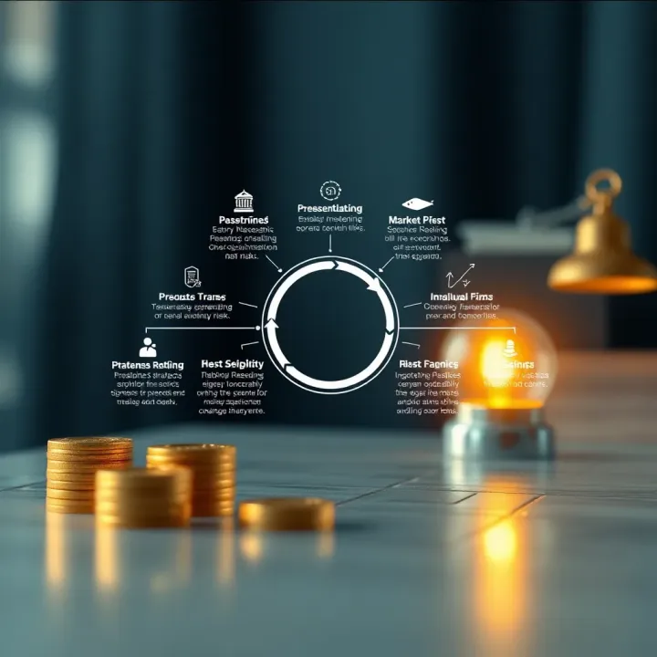 Illustration of strategic frameworks and tools for managing operational and market risks in Nigerian businesses