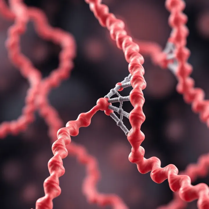 Visual representation of DNA replication and segregation during the asexual reproduction cycle