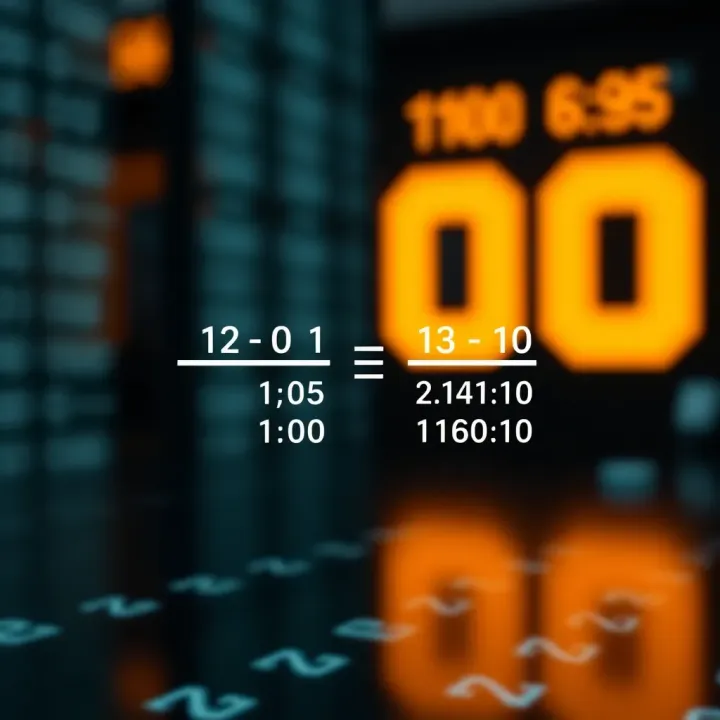 Binary Division Fundamentals with Dividend and Divisor Illustration of binary division showing a dividend and divisor in binary format with partial remainders